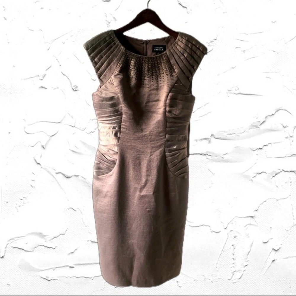 Adrianna Papell - Formal Bronze dress - size 4